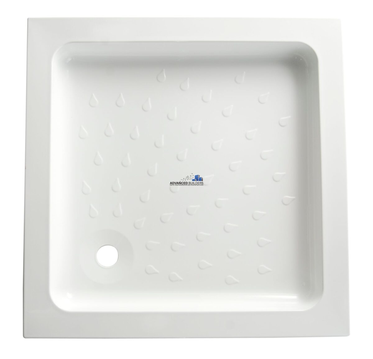 Square shower tray