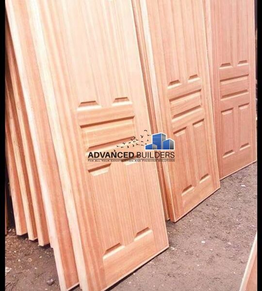 Panel doors mahogany
