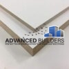 MDF laminated Boards WHITE 8ft x 4ft x 18mm