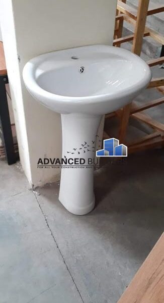 Pedestal Wash Hand basin White