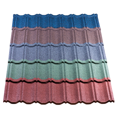 Tactile Stone Coated Steel Roofing Tiles
